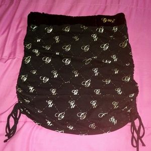 G-unit scrunch halter top